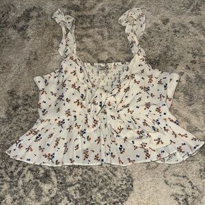 American Eagle Outfitters Floral Blouse